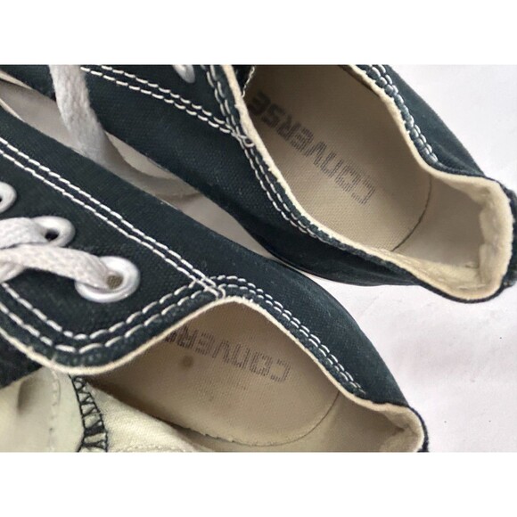 Converse Chuck Taylor All Star Low Top Black Canvas Sneakers Women’s 6.5 - Picture 4 of 10